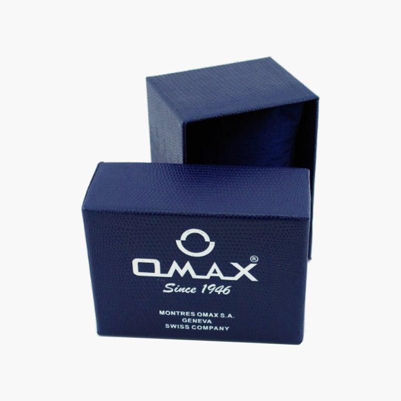 OMAX Men's Silver & Rose Gold Chronograph Watch - Image 4